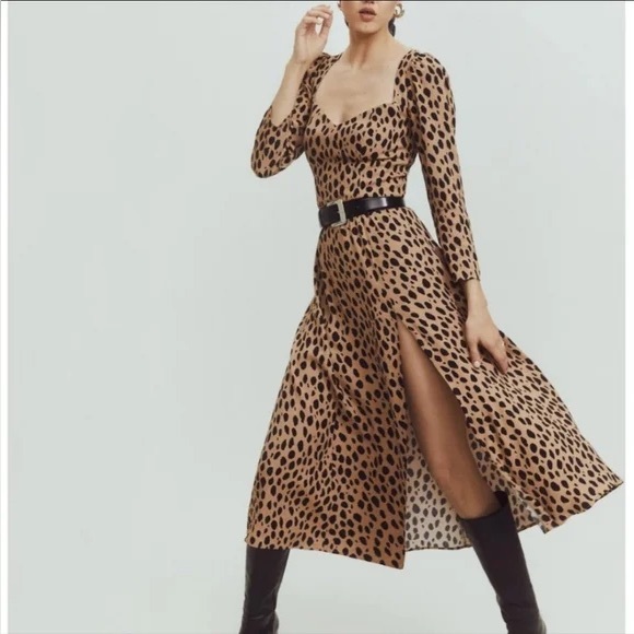 Reformation Mara Dress - Bobcat - Picture 3 of 6